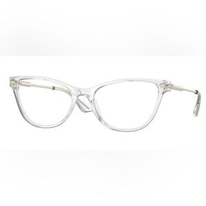 VERACE Clear Transparent Women's Cat-Eye Eyeglass Frame